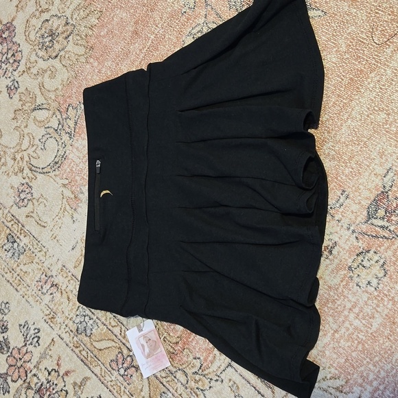 Jessica Simpson Active Back Pleated 3 Pocket Black Golf Tennis Skort - Size M - Picture 2 of 12